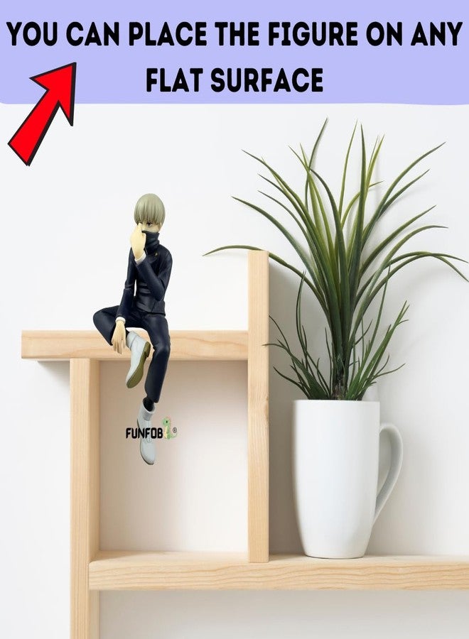 FUNFOB Jujutsu Kaisen Toge Inukami Action Figure Height-13cm Collectible for Anime Fans PVC Multicolour | Toge Inumaki Jujutsu - Image 2